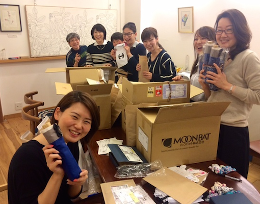 HANWAY×maggie’s tokyoのオリジナル傘の発送