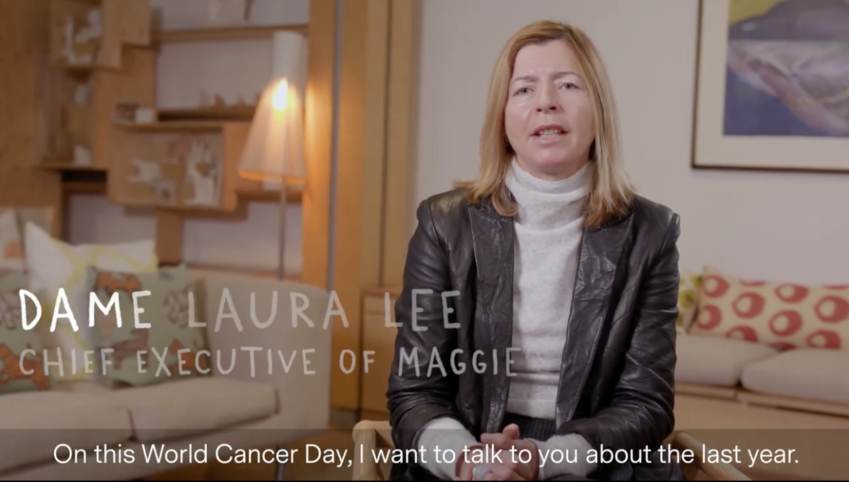 英国マギーズセンターより動画メッセージ（日本語字幕入り）